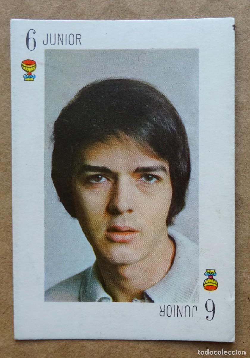 Coleccionismo cromos antiguos: TELEBANCO CANCION JUNIOR 6 DE COPAS