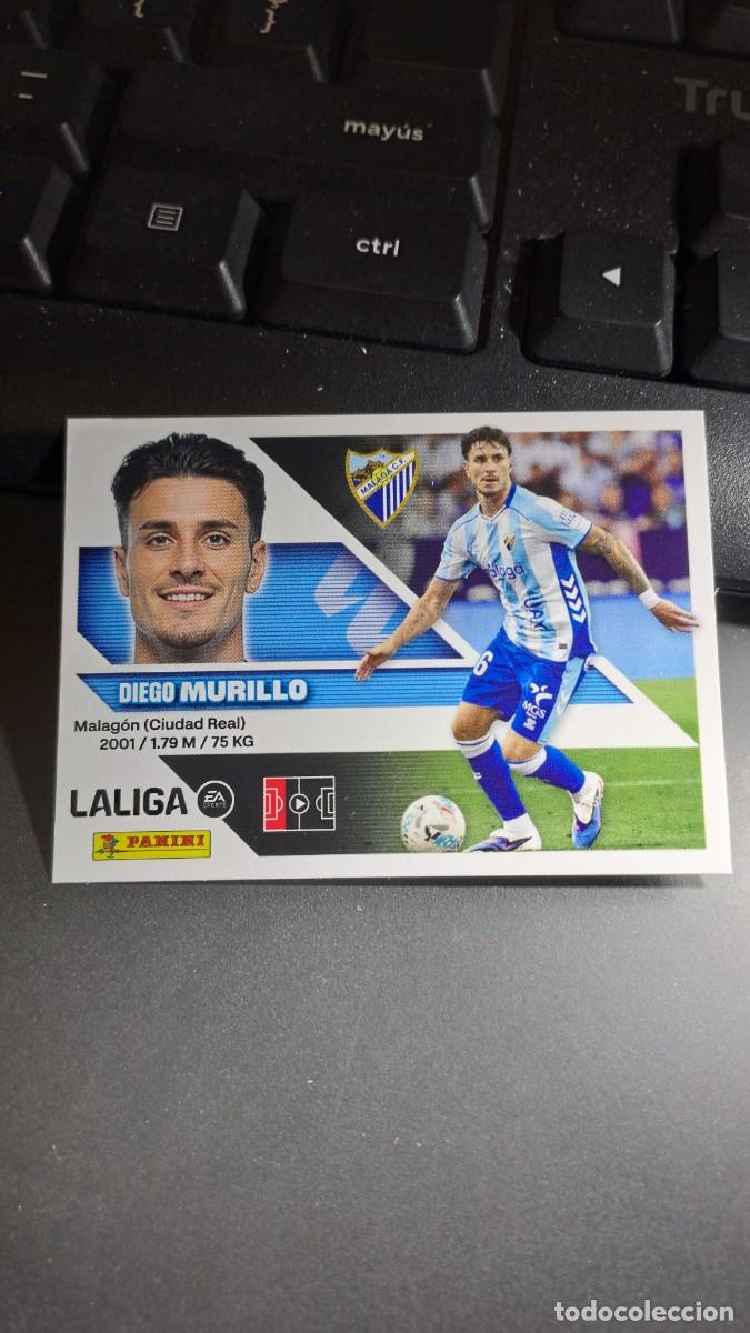 Coleccionismo cromos antiguos: CROMO MURILLO 6 MALAGA LIGA 2026 2027 26 27 ESTE PANINI NUNCA PEGADO