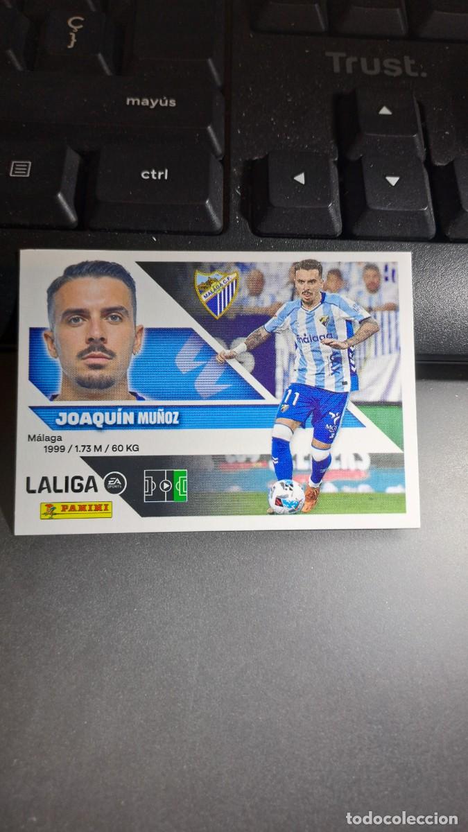 Coleccionismo cromos antiguos: CROMO JOAQUIN 19 MALAGA LIGA 2026 2027 26 27 ESTE PANINI NUNCA PEGADO