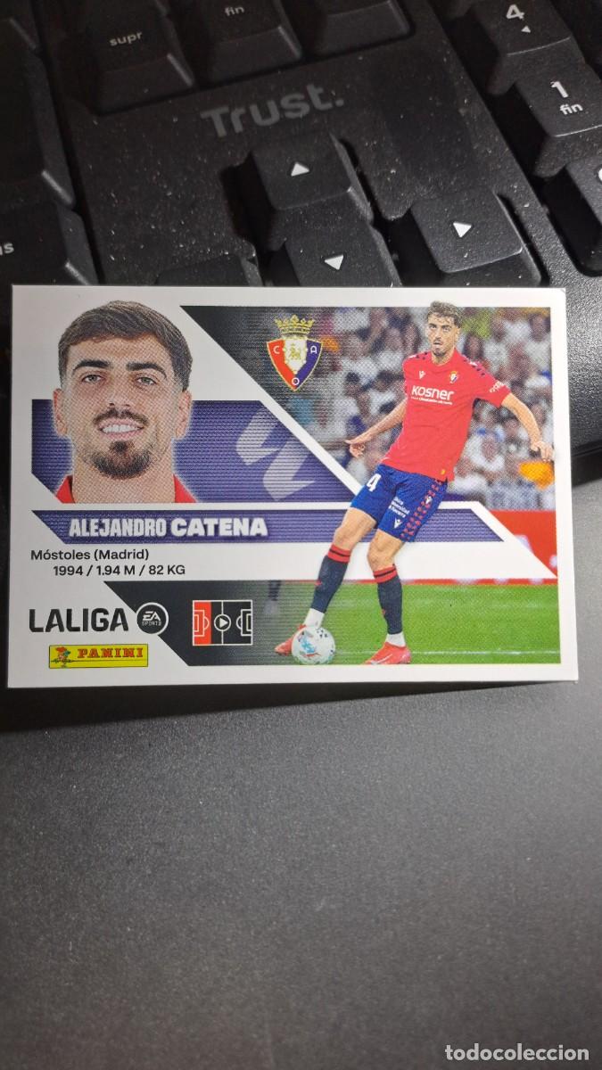 Coleccionismo cromos antiguos: CROMO CATENA 8 OSASUNA LIGA 2026 2027 26 27 ESTE PANINI NUNCA PEGADO
