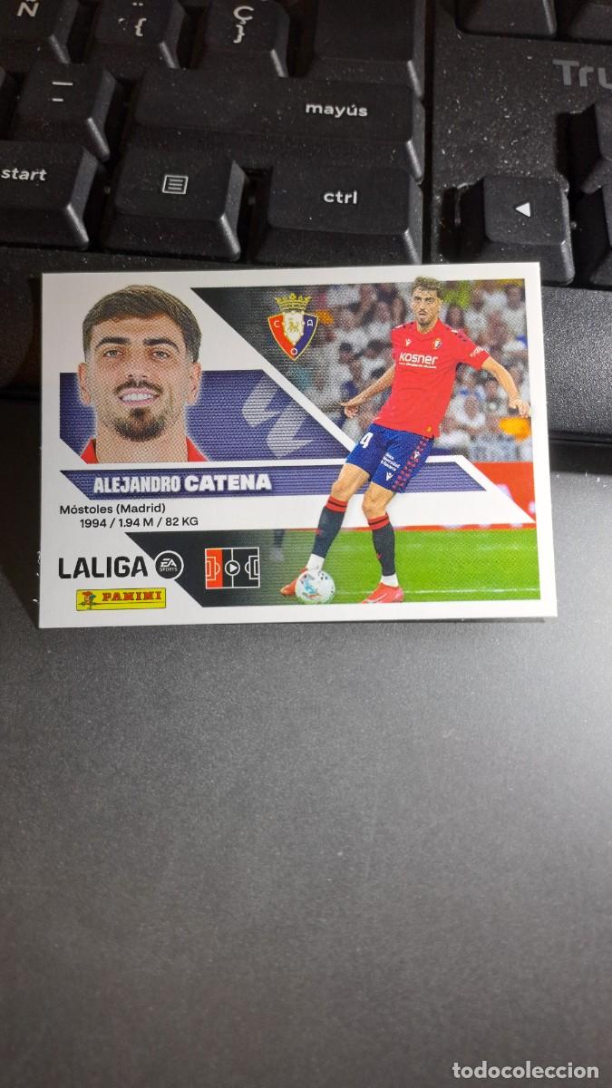 Coleccionismo cromos antiguos: CROMO CATENA 8 OSASUNA LIGA 2026 2027 26 27 ESTE PANINI NUNCA PEGADO