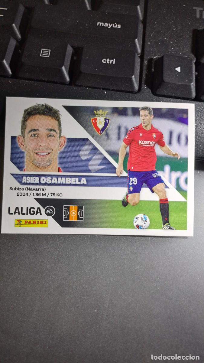 Coleccionismo cromos antiguos: CROMO OSAMBELA 10 OSASUNA LIGA 2026 2027 26 27 ESTE PANINI NUNCA PEGADO