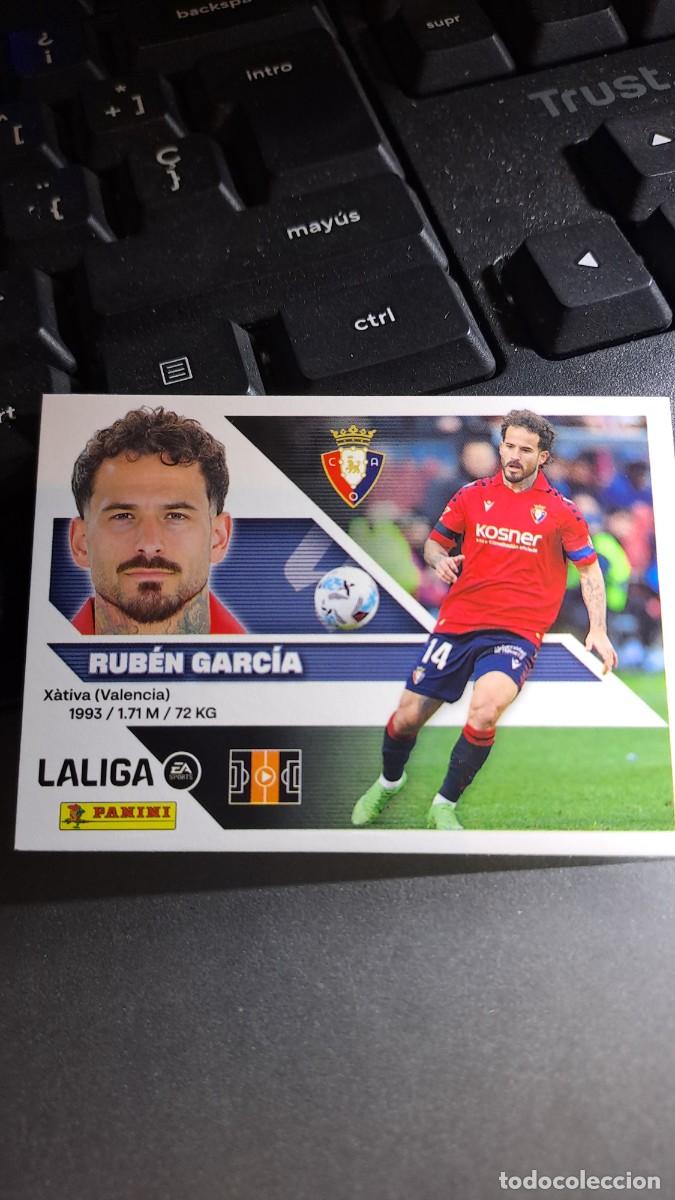 Coleccionismo cromos antiguos: CROMO RUBEN GARCIA 14 OSASUNA LIGA 2026 2027 26 27 ESTE PANINI NUNCA PEGADO
