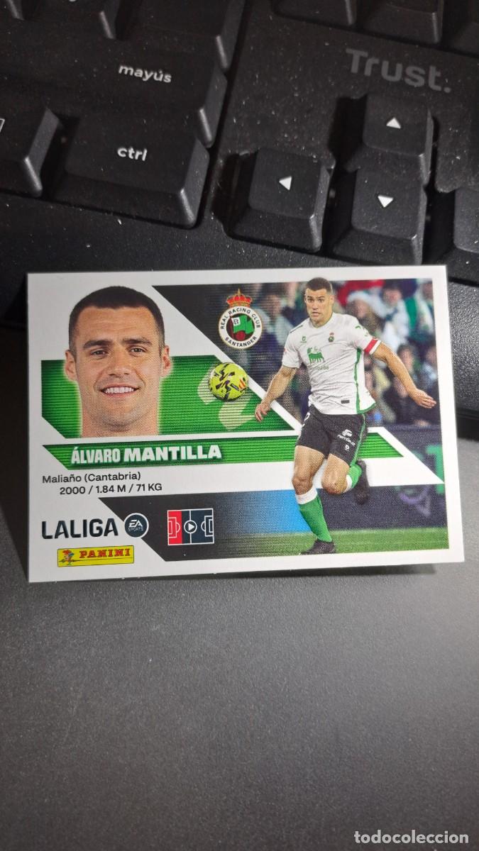 Coleccionismo cromos antiguos: CROMO MANTILLA 5 RACING DE SANTANDER LIGA 2026 2027 26 27 ESTE PANINI NUNCA PEGADO