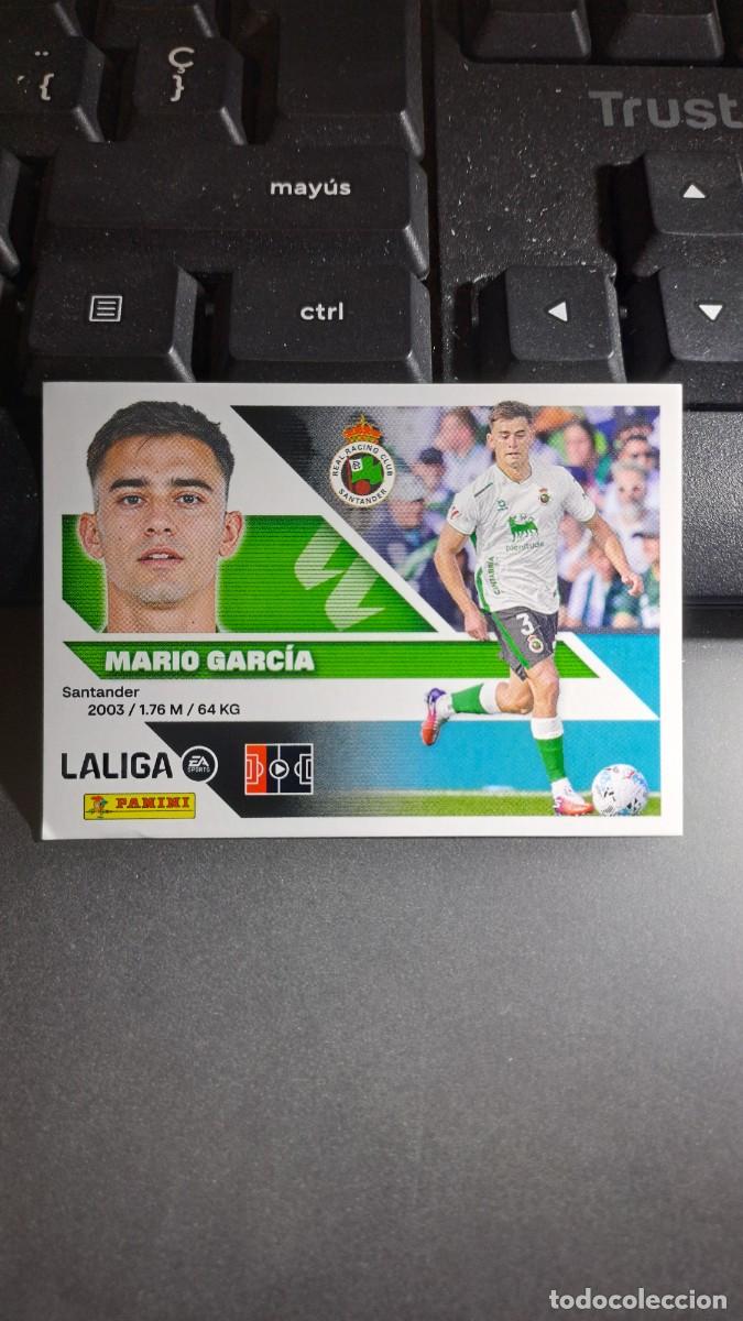 Coleccionismo cromos antiguos: CROMO MARIO GARCIA 9B 9 B RACING DE SANTANDER LIGA 2026 2027 26 27 ESTE PANINI NUNCA PEGADO