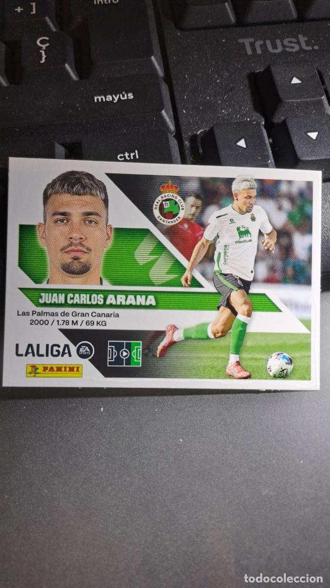 Coleccionismo cromos antiguos: CROMO ARANA 19 RACING DE SANTANDER LIGA 2026 2027 26 27 ESTE PANINI NUNCA PEGADO