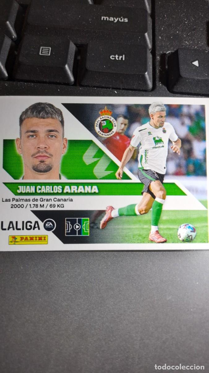 Coleccionismo cromos antiguos: CROMO ARANA 19 RACING DE SANTANDER LIGA 2026 2027 26 27 ESTE PANINI NUNCA PEGADO