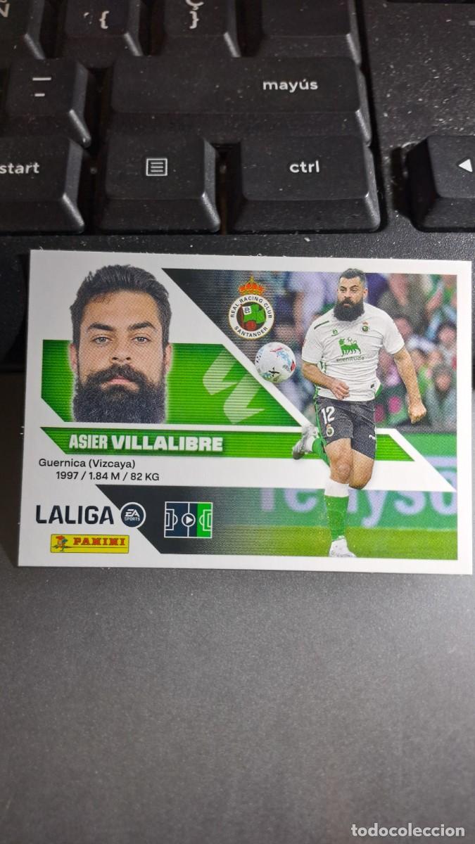 Coleccionismo cromos antiguos: CROMO VILLALIBRE 20 RACING DE SANTANDER LIGA 2026 2027 26 27 ESTE PANINI NUNCA PEGADO