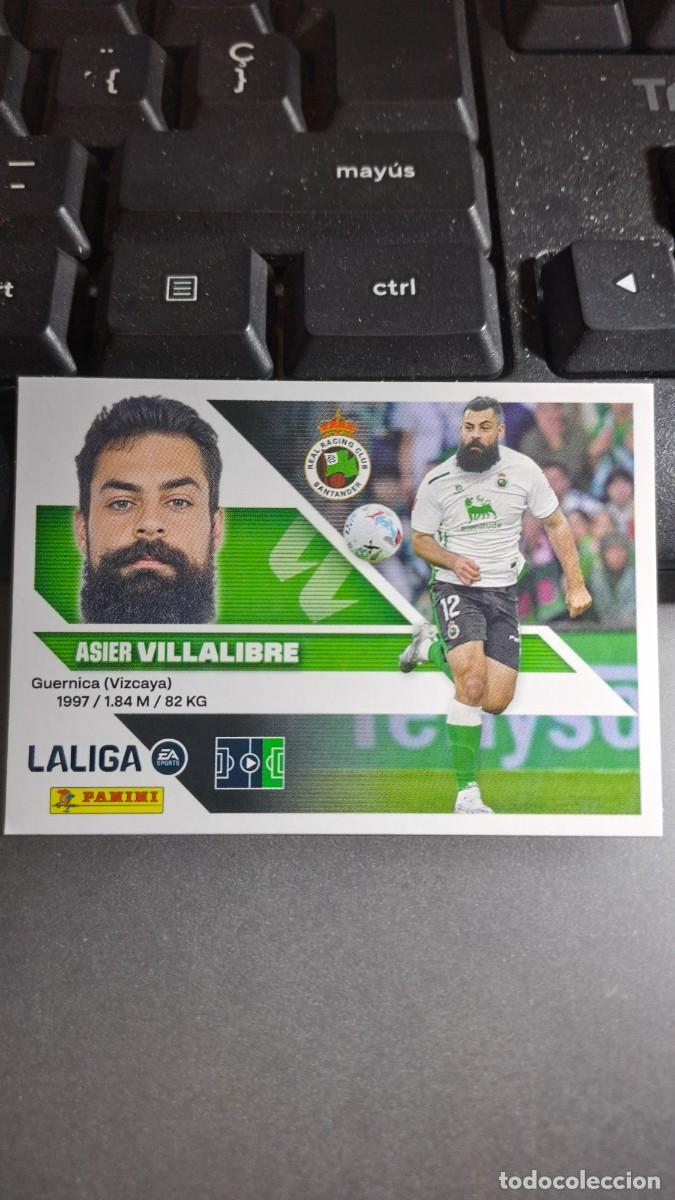 Coleccionismo cromos antiguos: CROMO VILLALIBRE 20 RACING DE SANTANDER LIGA 2026 2027 26 27 ESTE PANINI NUNCA PEGADO