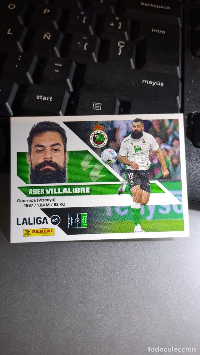 Coleccionismo cromos antiguos: CROMO VILLALIBRE 20 RACING DE SANTANDER LIGA 2026 2027 26 27 ESTE PANINI NUNCA PEGADO