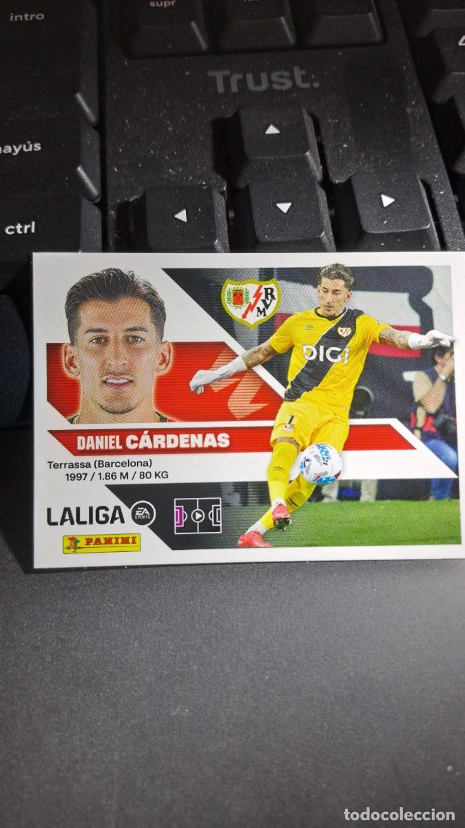 Coleccionismo cromos antiguos: CROMO CARDENAS 4 RAYO VALLECANO LIGA 2026 2027 26 27 ESTE PANINI NUNCA PEGADO