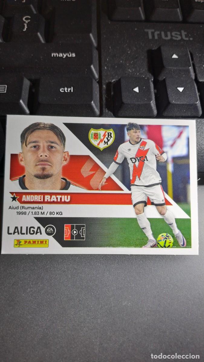 Coleccionismo cromos antiguos: CROMO RATIU 5 RAYO VALLECANO LIGA 2026 2027 26 27 ESTE PANINI NUNCA PEGADO