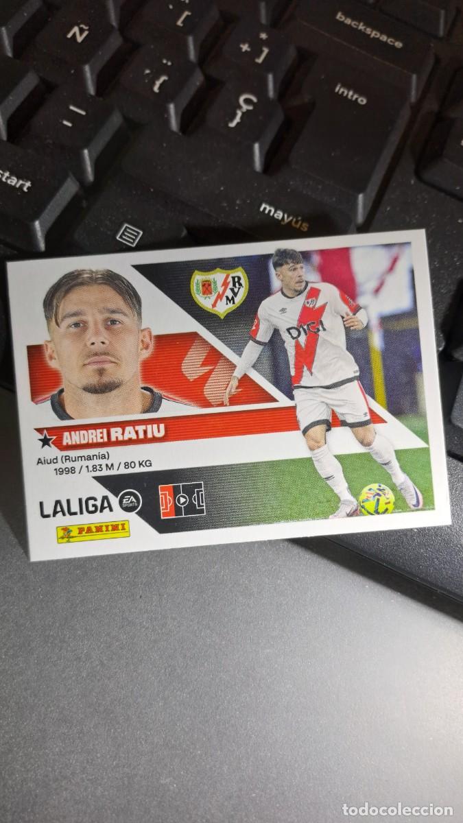 Coleccionismo cromos antiguos: CROMO RATIU 5 RAYO VALLECANO LIGA 2026 2027 26 27 ESTE PANINI NUNCA PEGADO
