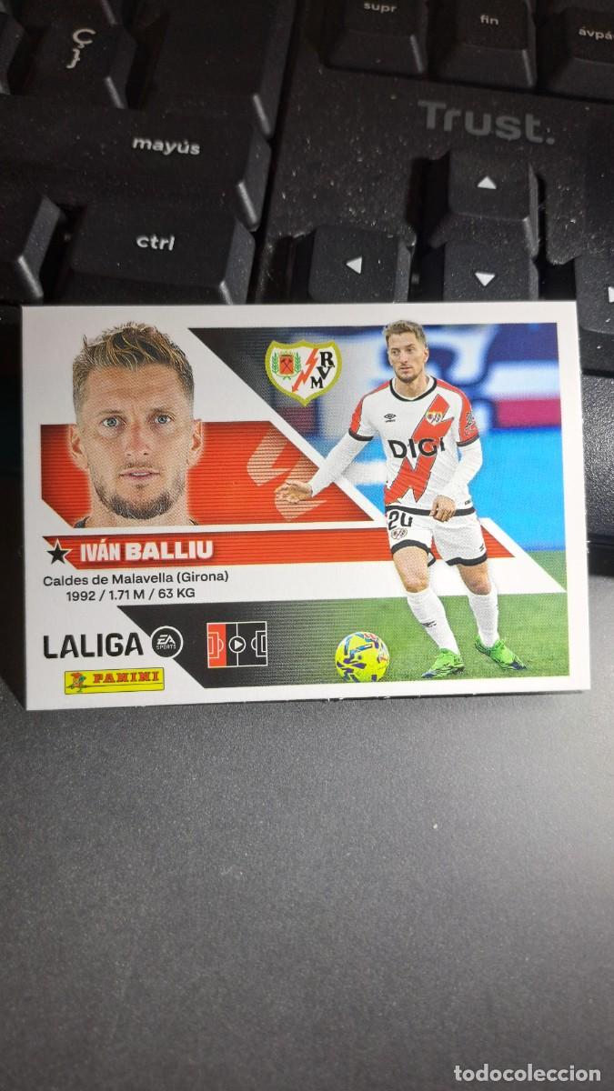 Coleccionismo cromos antiguos: CROMO BALLIU 6 RAYO VALLECANO LIGA 2026 2027 26 27 ESTE PANINI NUNCA PEGADO