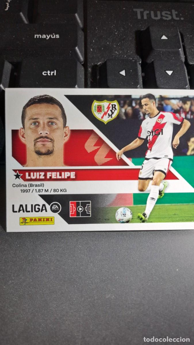 Coleccionismo cromos antiguos: CROMO LUIZ FELIPE 9 RAYO VALLECANO LIGA 2026 2027 26 27 ESTE PANINI NUNCA PEGADO