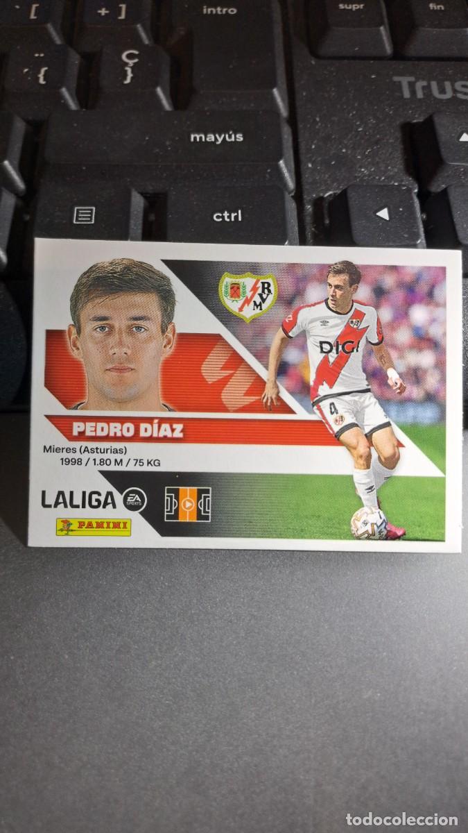 Coleccionismo cromos antiguos: CROMO PEDRO DIAZ 11A 11 A RAYO VALLECANO LIGA 2026 2027 26 27 ESTE PANINI NUNCA PEGADO