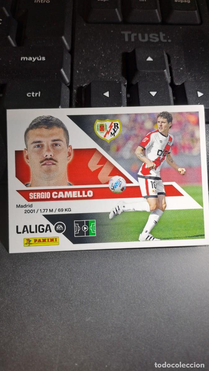 Coleccionismo cromos antiguos: CROMO CAMELLO 19 RAYO VALLECANO LIGA 2026 2027 26 27 ESTE PANINI NUNCA PEGADO