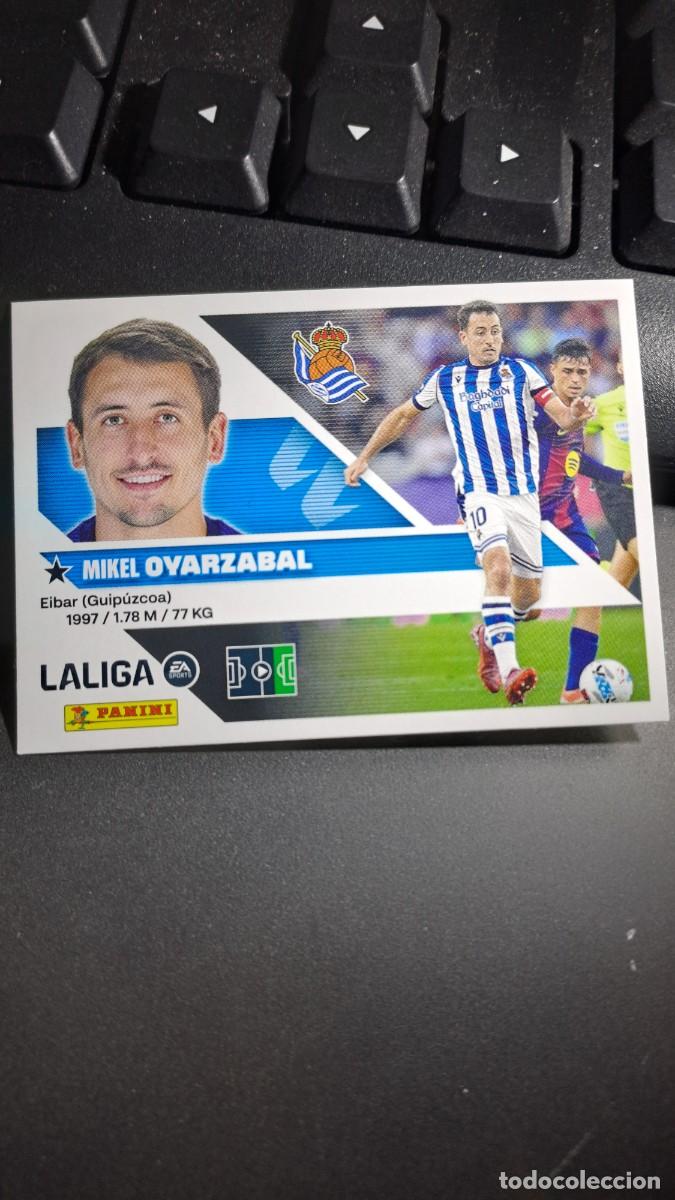 Coleccionismo cromos antiguos: CROMO OYARZABAL 20 REAL SOCIEDAD LIGA 2026 2027 26 27 ESTE PANINI NUNCA PEGADO