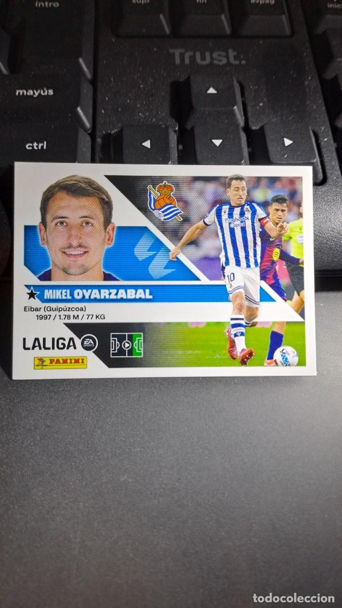 Coleccionismo cromos antiguos: CROMO OYARZABAL 20 REAL SOCIEDAD LIGA 2026 2027 26 27 ESTE PANINI NUNCA PEGADO