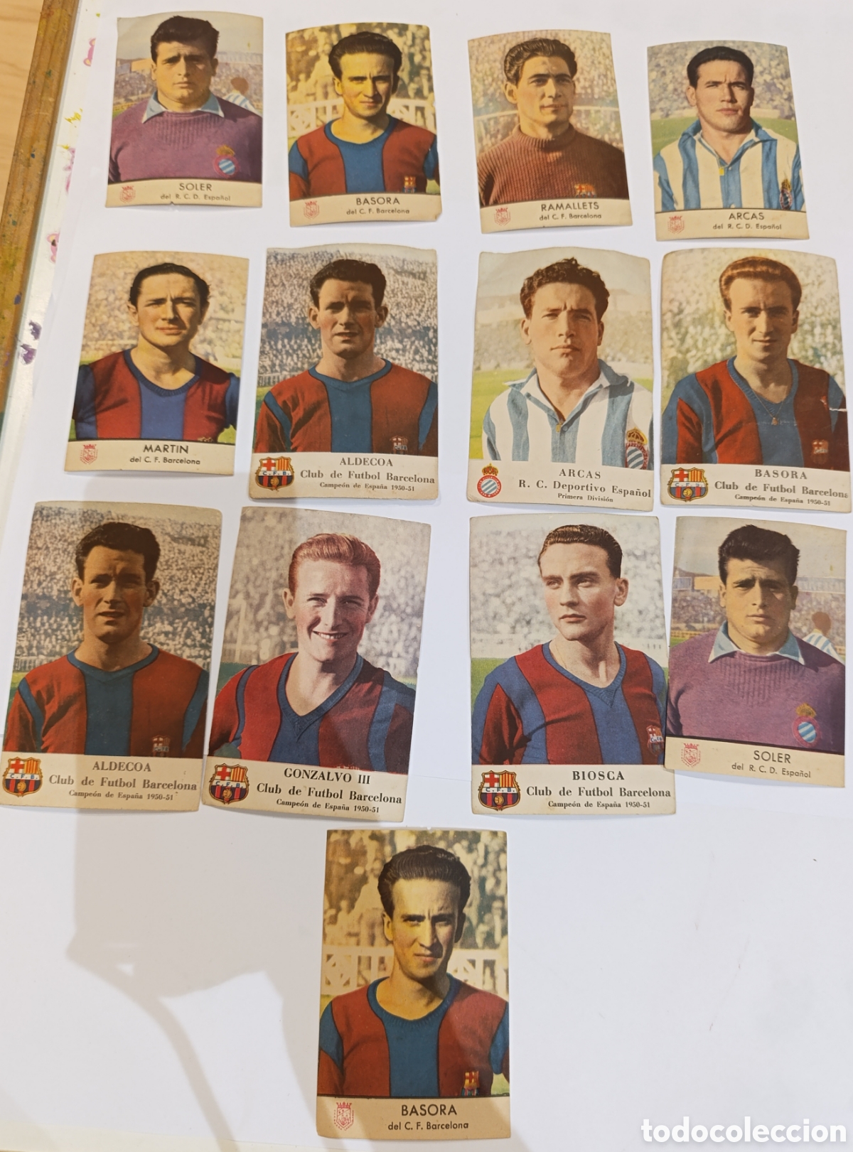 Coleccionismo cromos antiguos: CROMOS ANTIGUOS DE FUTBOL
