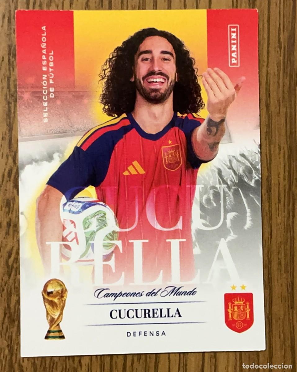 Coleccionismo cromos antiguos: Marc Cucurella #28 Panini Pasion Espa&ntilde;a Campeones del Mundo 2026