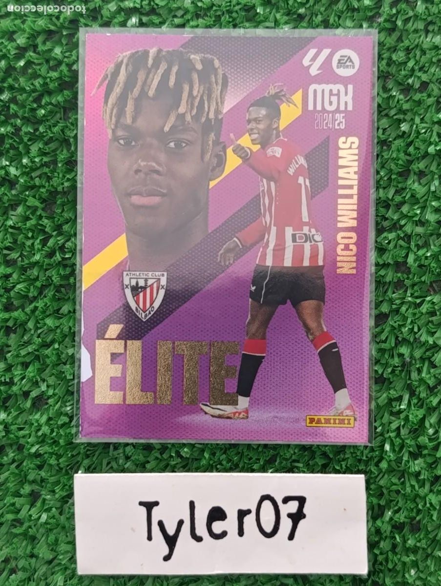 Coleccionismo cromos antiguos: NICO WILLIAMS 11 ATHLETIC BILBAO ELITE MEGACRACKS 2024 2025 24 25