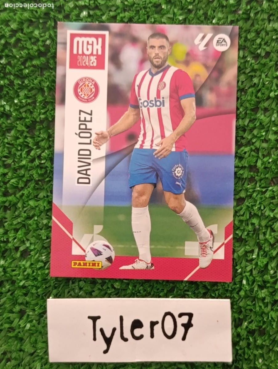 Coleccionismo cromos antiguos: DAVID LOPEZ 169 GIRONA MEGACRACKS 2024 2025 24 25