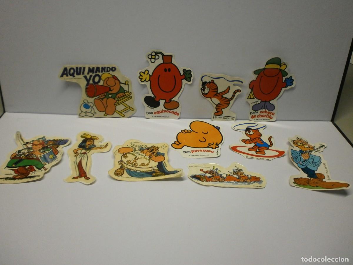 Coleccionismo cromos antiguos: cromos pegatinas donuts