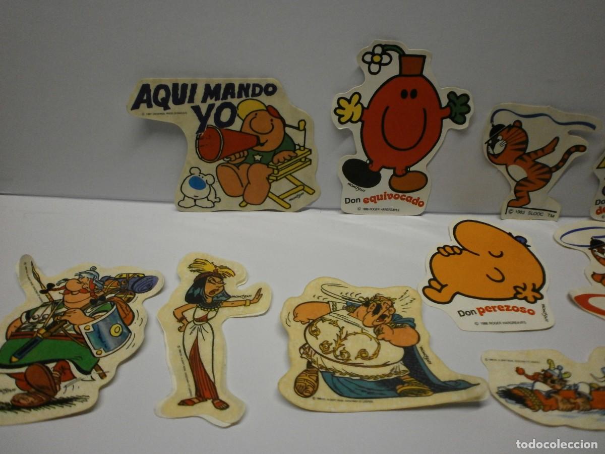 Coleccionismo cromos antiguos: cromos pegatinas donuts - Foto 2
