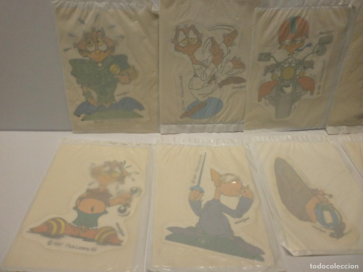 Coleccionismo cromos antiguos: cromos pegatinas donuts con los sobres sin abrir - Foto 2