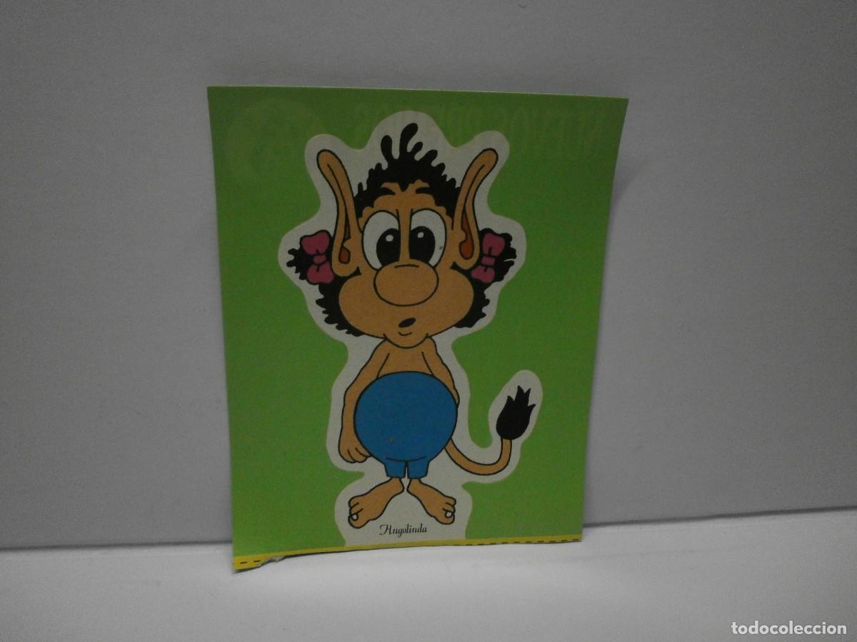 Coleccionismo cromos antiguos: cromo troquelado pegatina concurso de tv hugo