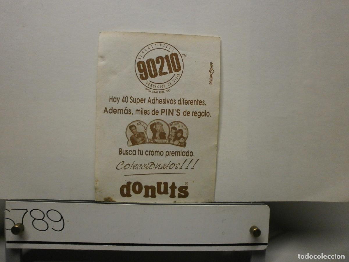 Coleccionismo cromos antiguos: cromo pegatina donuts beverly hills - Foto 2