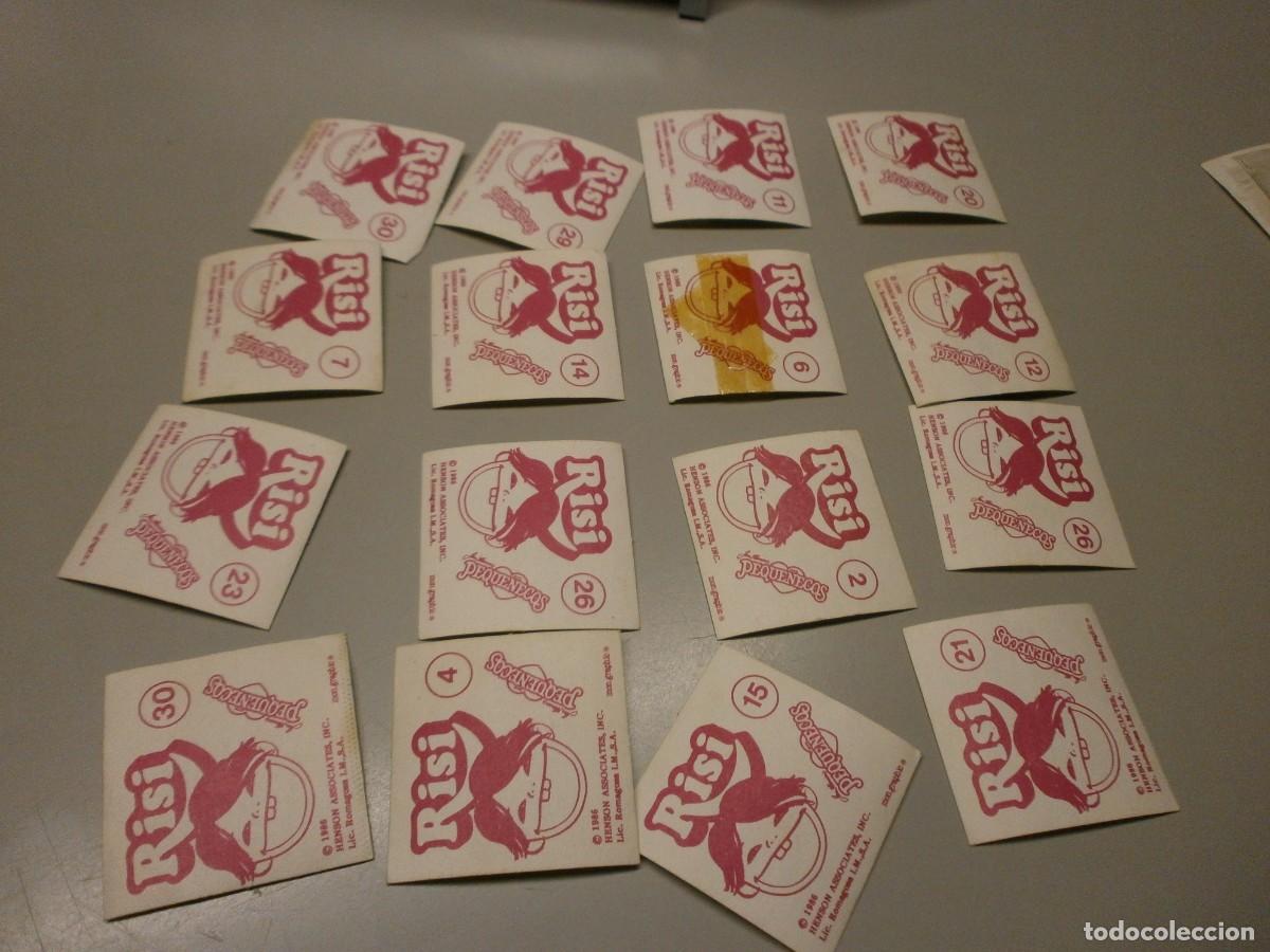 Coleccionismo cromos antiguos: cromos gusanitos risi peque&ntilde;ecos - Foto 4
