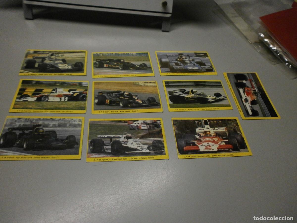 Coleccionismo cromos antiguos: cromos pegatinas danones coleccion coches