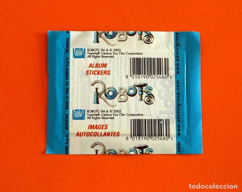 Coleccionismo cromos antiguos: Robots - Sobre sin abrir - PANINI 2005 - Foto 2