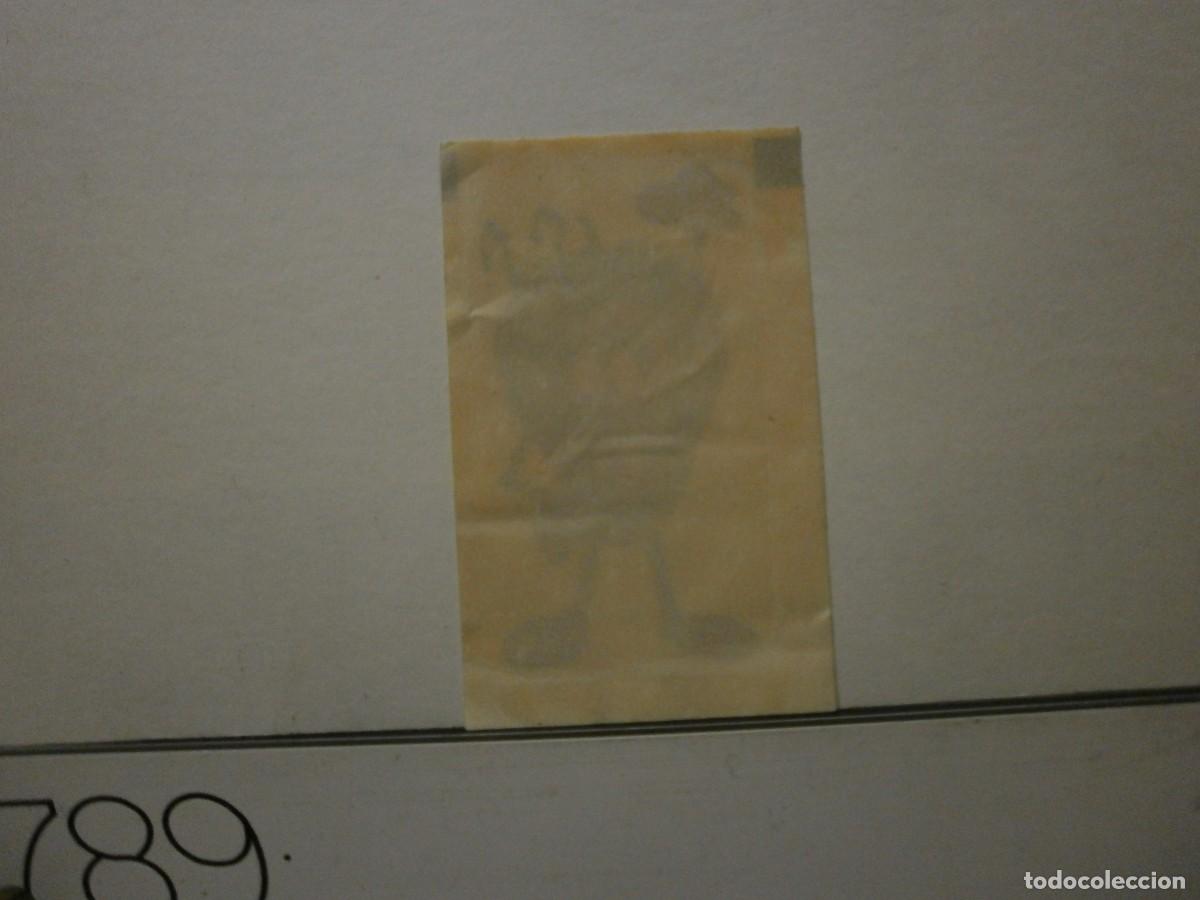 Coleccionismo cromos antiguos: cromo pegatina chicles ? - Foto 2