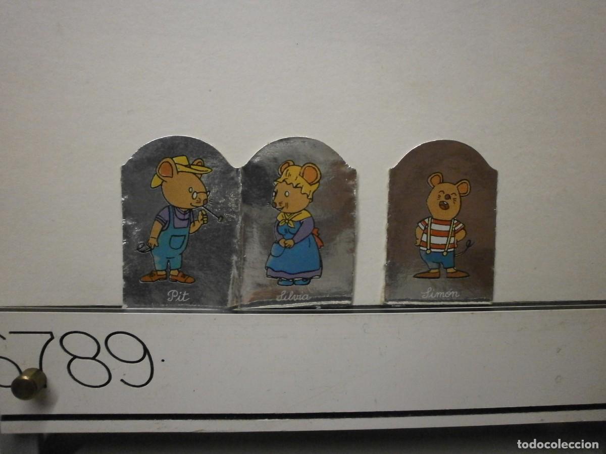 Coleccionismo cromos antiguos: cromos pegatinas panrico la aldea del arce - Foto 2