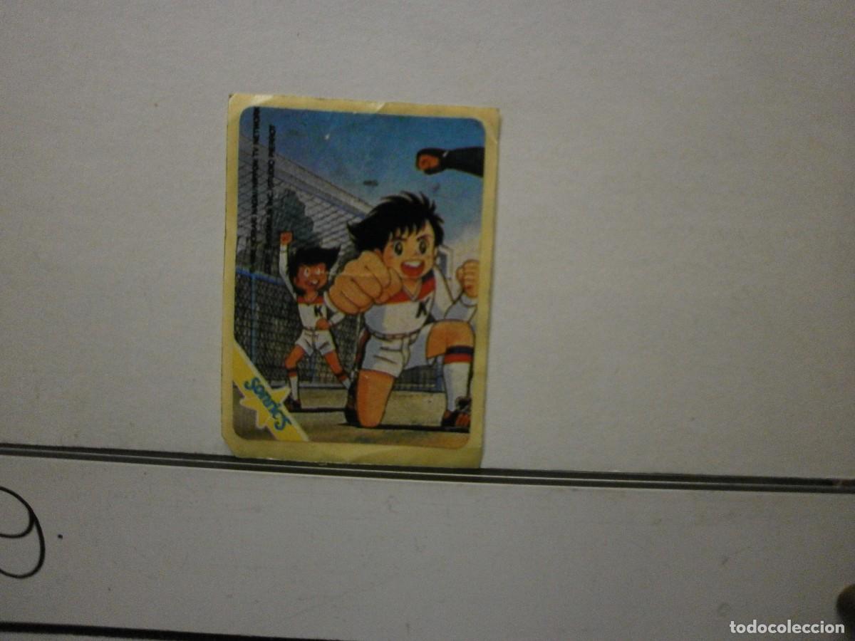 Coleccionismo cromos antiguos: cromo pegatina chicle sonrics campeones oliver y benji
