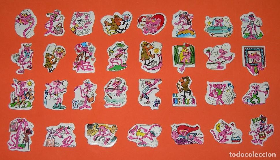 Coleccionismo cromos antiguos: LOTE DE 31 CROMOS / PEGATINAS DIFERENTES COLECCI&Oacute;N LA PANTERA ROSA - MATUTANO - A&Ntilde;OS 80 -