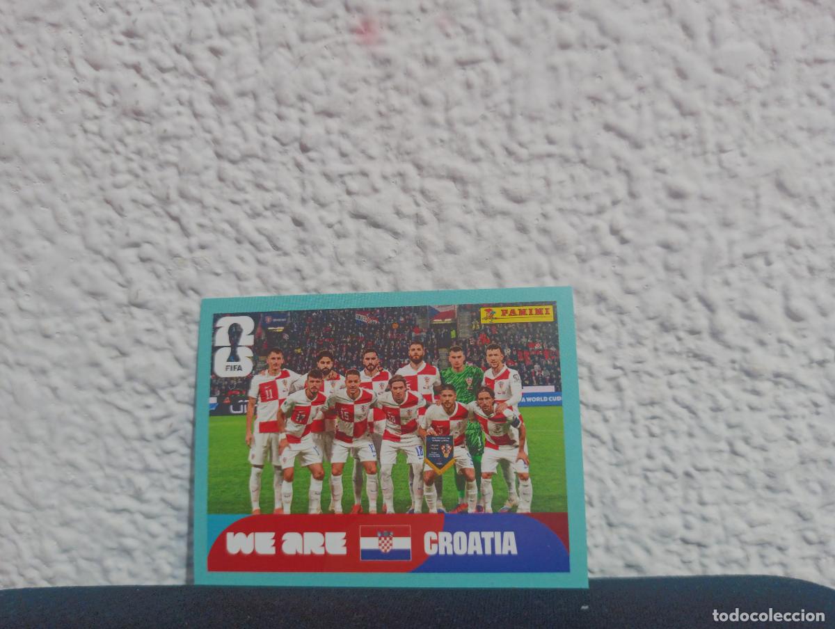 Coleccionismo cromos antiguos: CRO 13 EQUIPO BASE CROATIA CROMO MUNDIAL STICKERS 2026 26