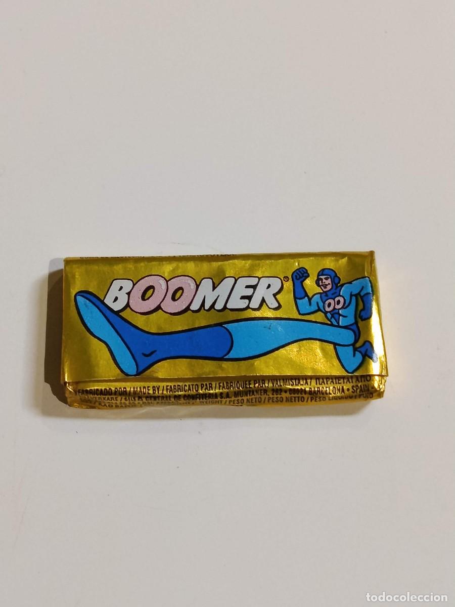 Coleccionismo cromos antiguos: Chicle boomer platano sin abrir - Foto 1