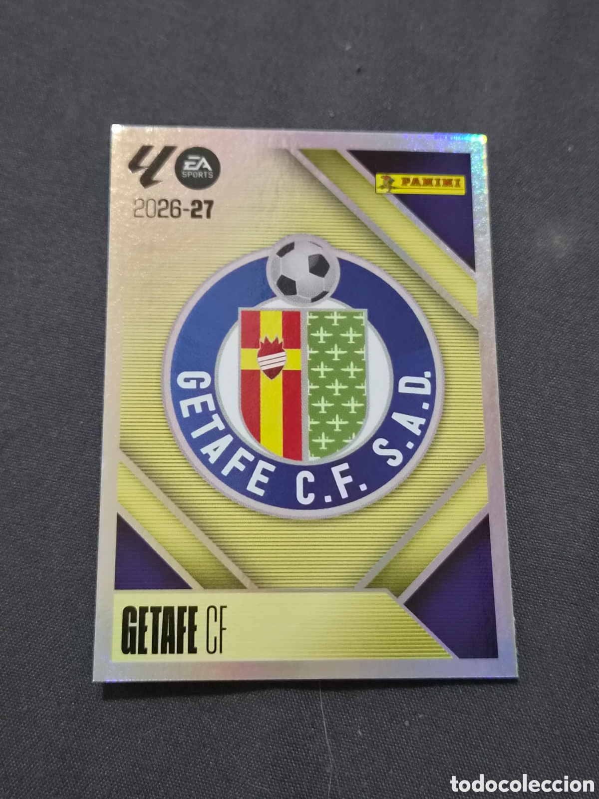 Coleccionismo cromos antiguos: 1 - ESCUDO GETAFE LIGA ESTE 2026 2027