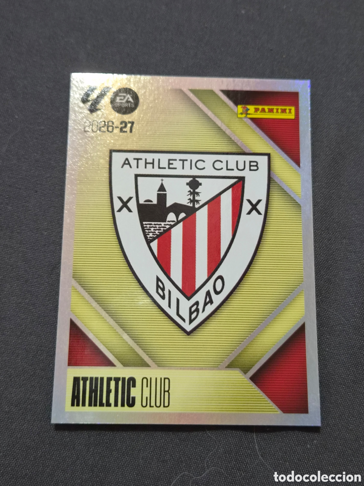 Coleccionismo cromos antiguos: 1 - ESCUDO AT.BILBAO LIGA ESTE 2026 2027