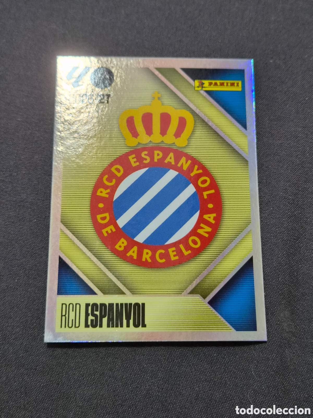 Coleccionismo cromos antiguos: 1 - ESCUDO ESPA&Ntilde;OL LIGA ESTE 2026 2027
