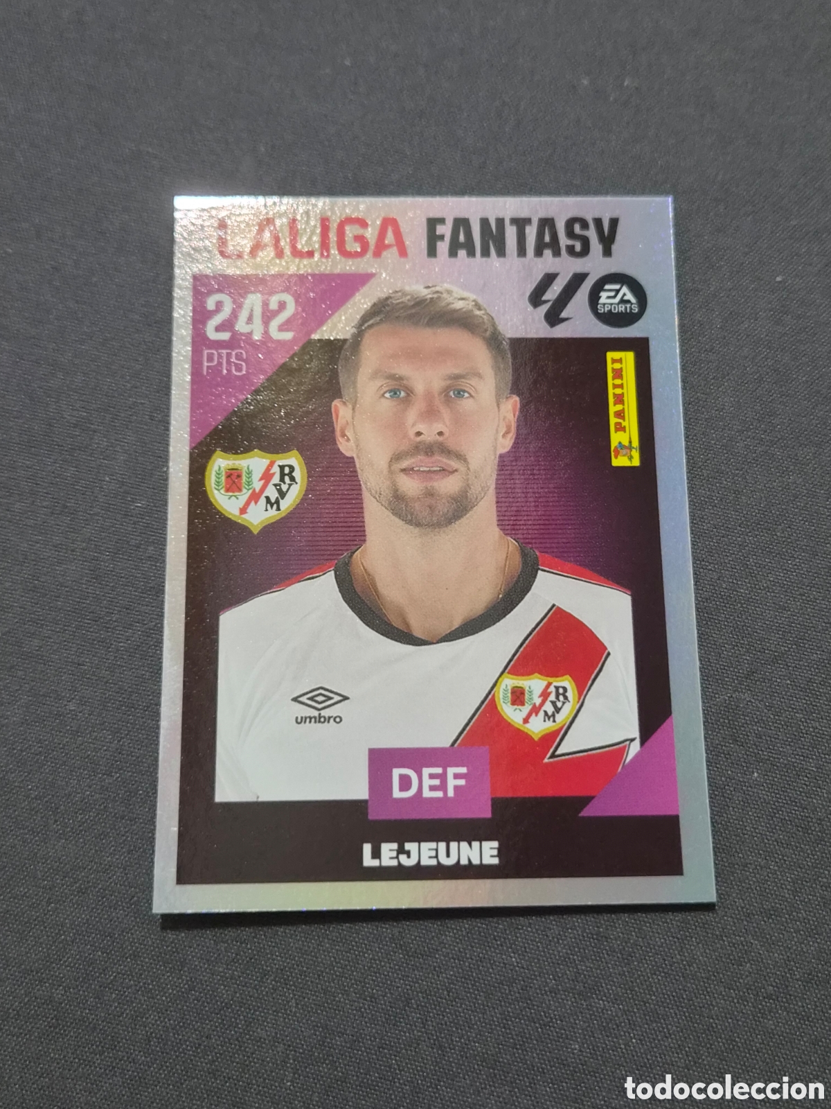 Coleccionismo cromos antiguos: 3 - LEJEUNE RAYO VALLECANO FANTASY LIGA ESTE 2026 2027