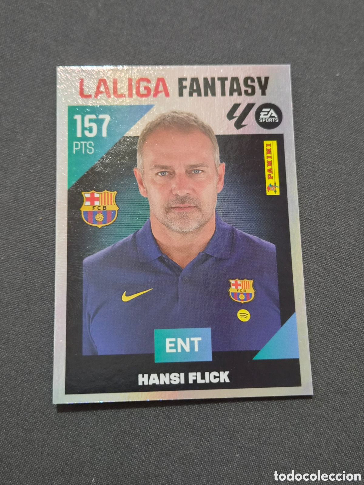 Coleccionismo cromos antiguos: 1 - HANSI FLICK BARCELONA FANTASY LIGA ESTE 2026 2027