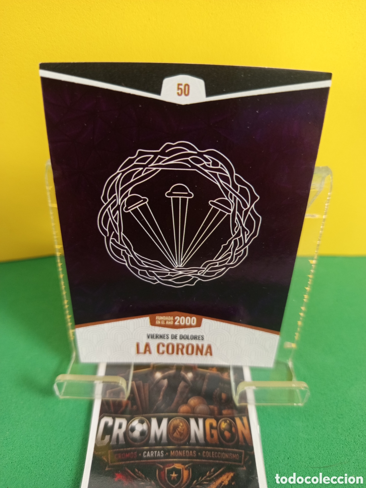 Coleccionismo cromos antiguos: ❇️ CROMO CARD 50 HOLY CARDS SEMANA SANTA SEVILLA 2026 ❇️