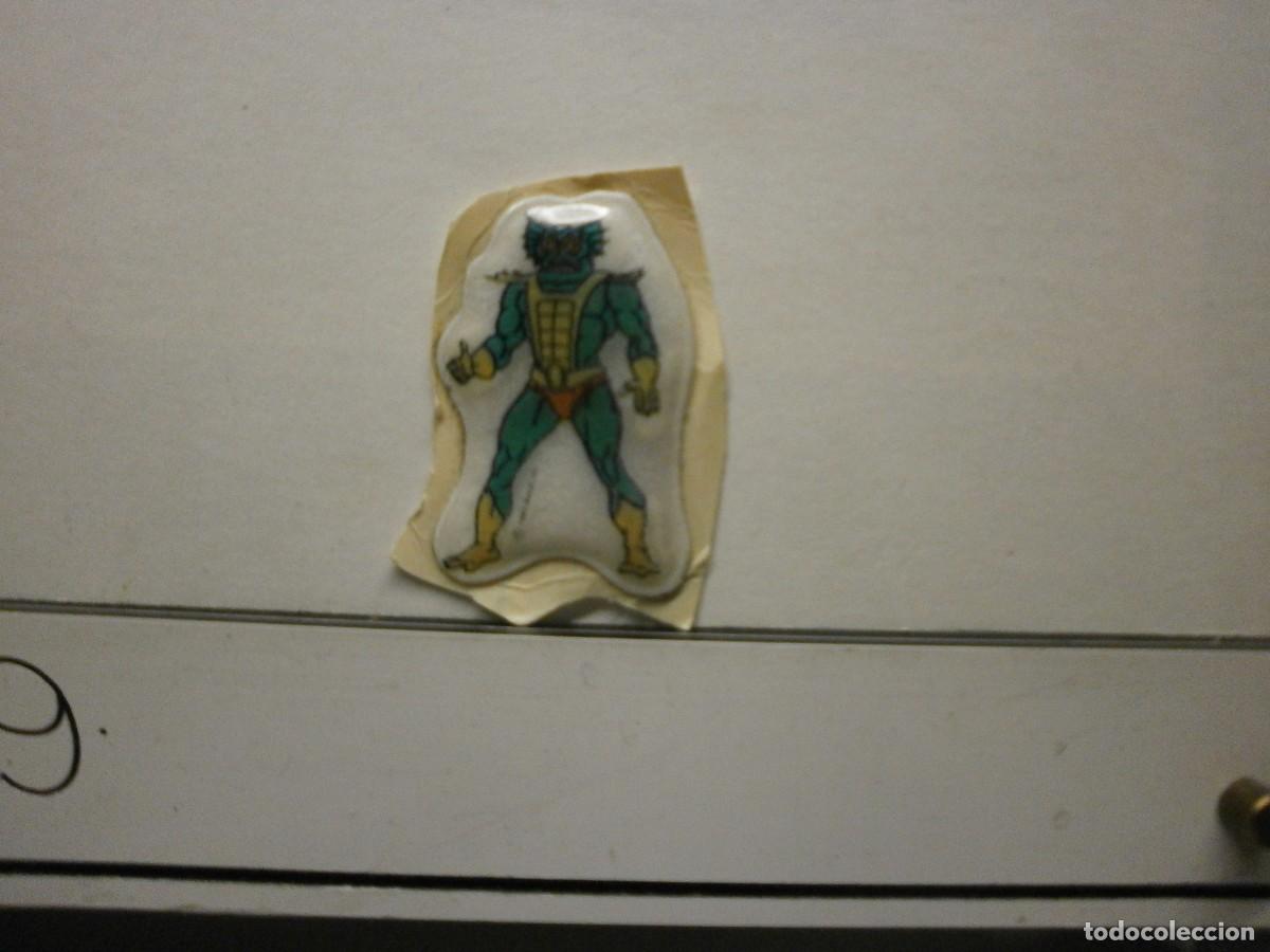 Coleccionismo cromos antiguos: cromo pegatina acolchada matutano masters del universo 1985