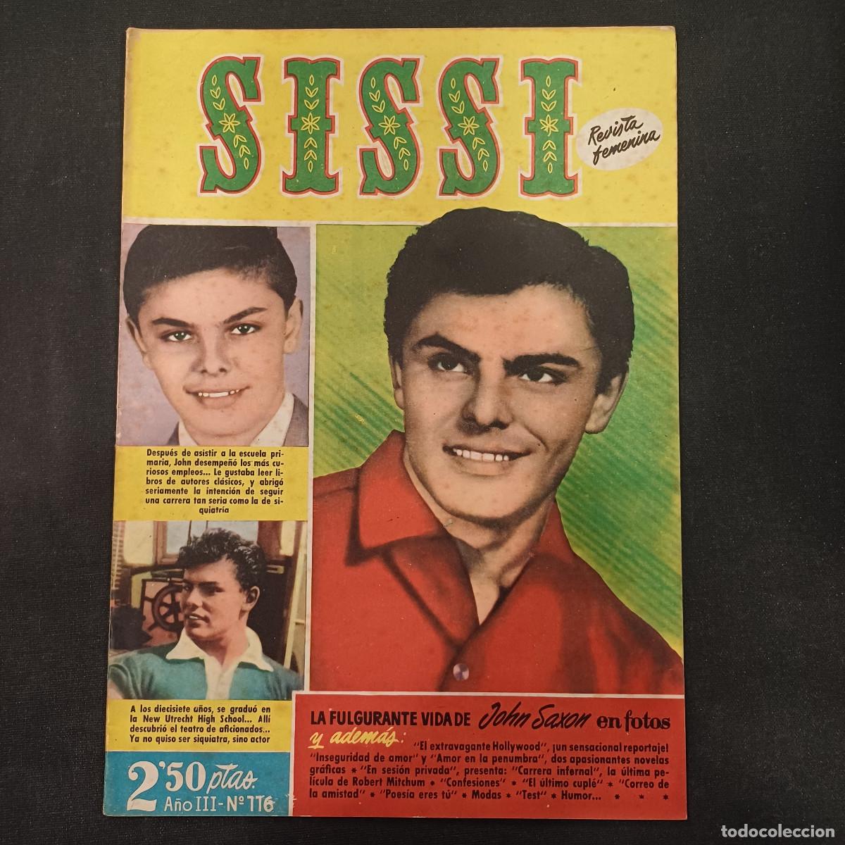 Coleccionismo cromos antiguos: SISSI/REVISTA FEMENINA N&ordm; 116.