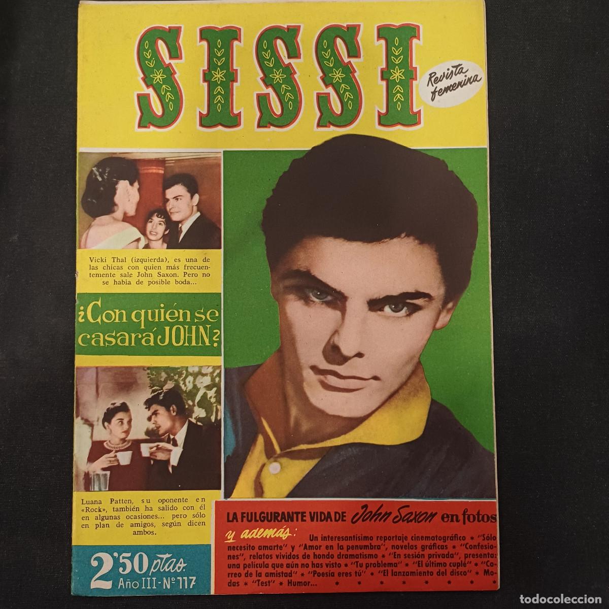 Coleccionismo cromos antiguos: SISSI/REVISTA FEMENINA N&ordm; 117.